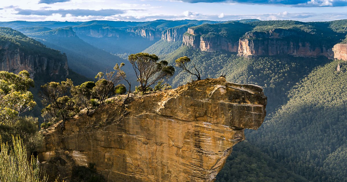 Hanging Rock Lookout in the Blue Mountains